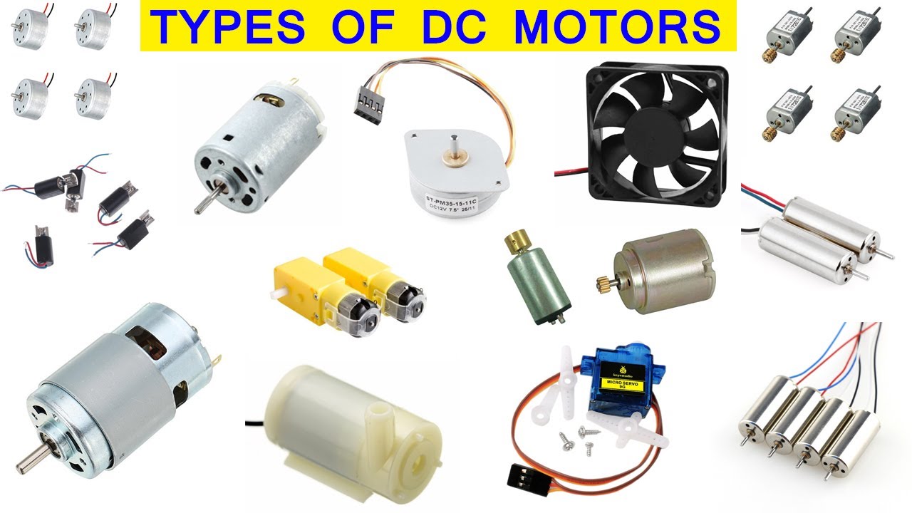 Different Types Of DC Motor For Different Purposes